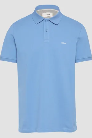 QS by s.Oliver Poloshirt aus Baumwollpiqué, Herren