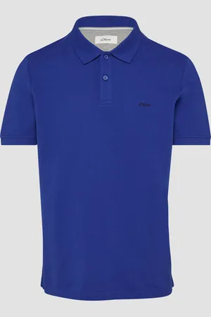 QS by s.Oliver Poloshirt aus Baumwollpiqué, Herren