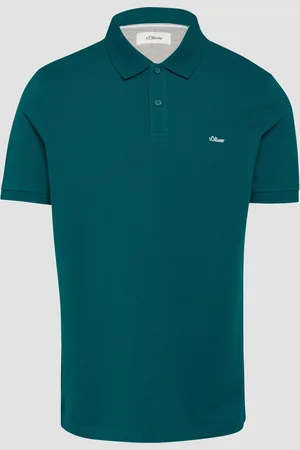 QS by s.Oliver Poloshirt aus Baumwollpiqué, Herren