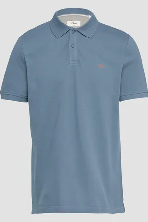 QS by s.Oliver Poloshirt aus Baumwollpiqué, Herren