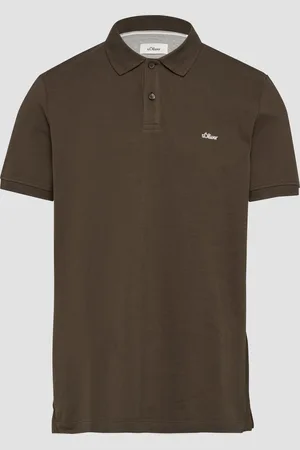 QS by s.Oliver Poloshirt aus Baumwollpiqué, Herren