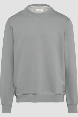 QS by s.Oliver Sweatshirt aus Baumwollmix mit Logo-Detail, Herren