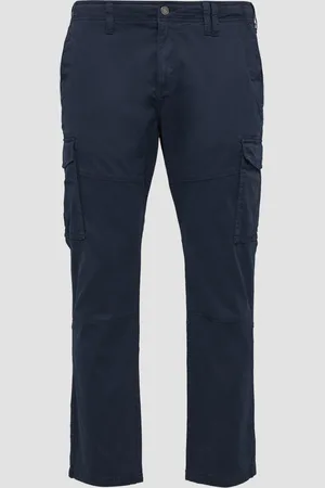 QS by s.Oliver Cargohose aus Baumwollstretch im Relaxed Fit, Herren