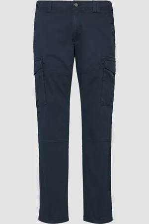 QS by s.Oliver Cargohose aus Baumwollstretch im Regular Fit, Herren