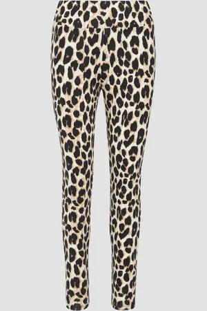 QS by s.Oliver Leggings mit Leo-Print, Damen