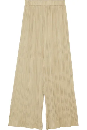QS by s.Oliver Plissierte Wide-Leg-Hose mit hohem Bund, Mädchen