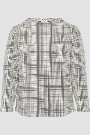 QS by s.Oliver Gemustertes Sweatshirt mit Turtleneck, Damen