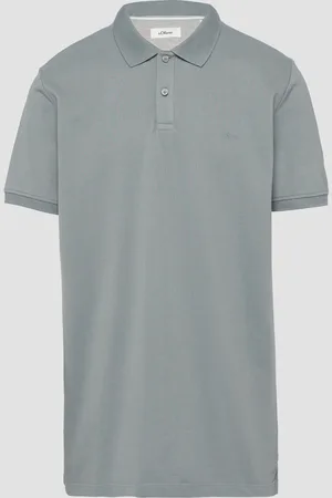 QS by s.Oliver Poloshirt aus Baumwollpiqué, Herren