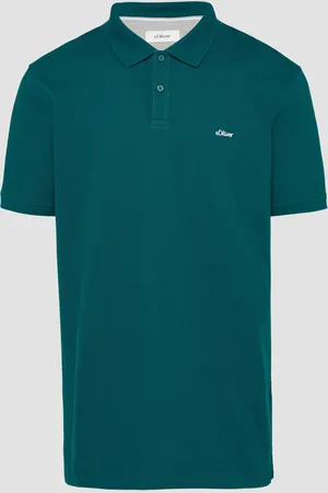 QS by s.Oliver Poloshirt aus Baumwollpiqué, Herren