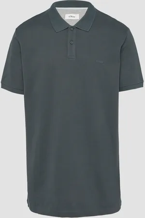 QS by s.Oliver Poloshirt aus Baumwollpiqué, Herren