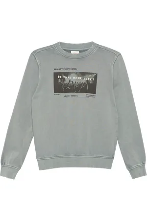 QS by s.Oliver Sweatshirt im Used-Look mit Fotoprint, Jungen