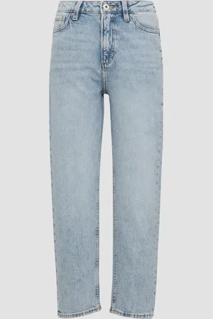 QS by s.Oliver Ankle-Jeans Tizie / Slim Fit / High Rise / Tapered Leg / Inch Sizes, Damen