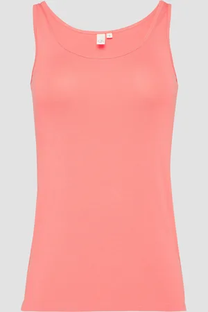 QS by s.Oliver Top aus Baumwolljersey, Damen