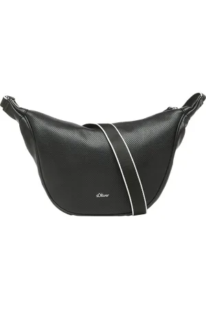 QS by s.Oliver Schulter-Tasche mit Lochmuster und Logo-Detail, Damen