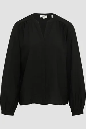 QS by s.Oliver Bluse aus Viskosemix mit Raffung, Damen