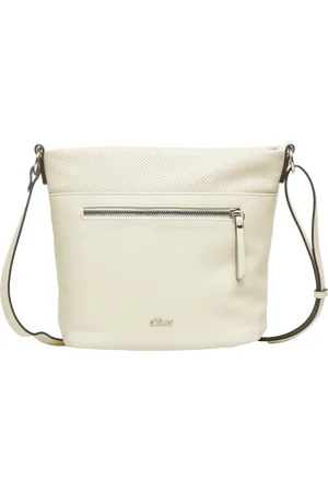 QS by s.Oliver City-Bag mit separiertem Reißverschluss-Fach und längenverstellbarem Schultergurt, Damen