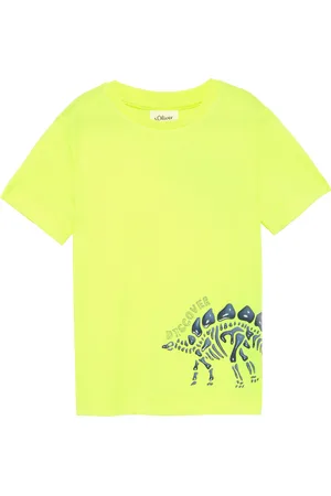 QS by s.Oliver Weiches Baumwoll-T-Shirt mit Silicon-Print, Kinder
