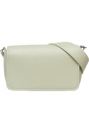 QS by s.Oliver Crossbody-Bag aus Lederimitat mit Logo-Schultergurt, Damen