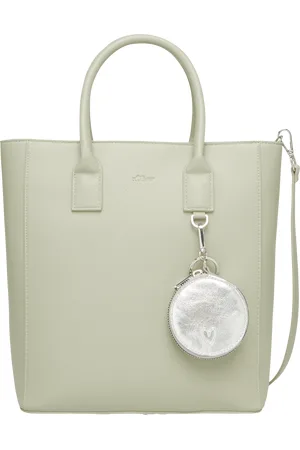 QS by s.Oliver Shopper aus Lederimitat mit Flaschenhalter und Logo, Damen