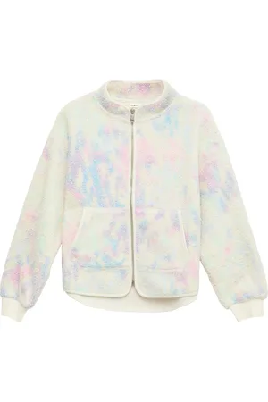 QS by s.Oliver Jacke aus Teddyplüsch im Loose Fit, Mädchen