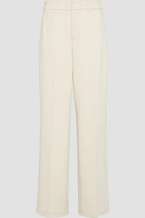 QS by s.Oliver Wide-Leg-Hose aus Struktur-Jersey, Damen