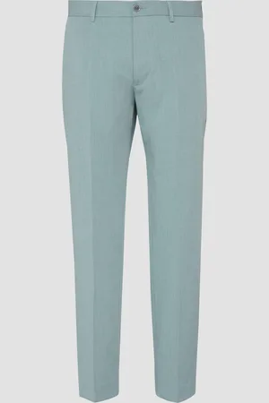 QS by s.Oliver S.O PURE: Anzughose aus meliertem Stretch-Twill, Herren