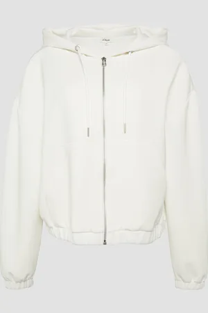 QS by s.Oliver Scuba-Sweatjacke aus Modalmix im Relaxed Fit, Damen