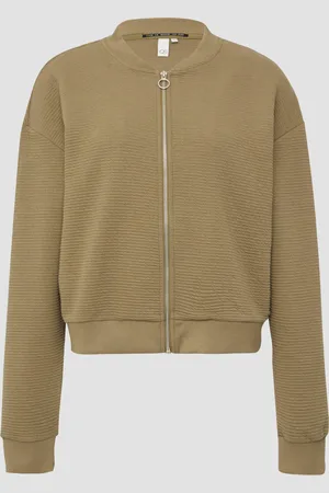 QS by s.Oliver Sweatjacke im Blouson-Style, Damen