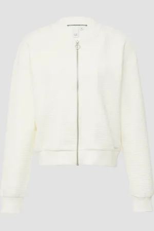 QS by s.Oliver Sweatjacke im Blouson-Style, Damen