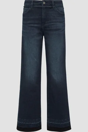 QS by s.Oliver Flared Jeans / Slim Fit / Mid Rise / Bootcut Leg / Gürtel, Damen