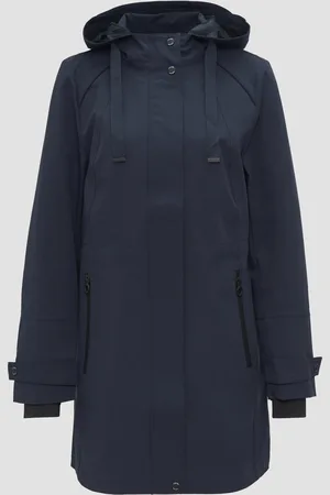 QS by s.Oliver Wasserabweisende Jacke mit Kapuze, Damen