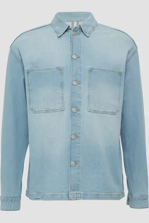 QS by s.Oliver Lässiges Overshirt aus Denim, Herren