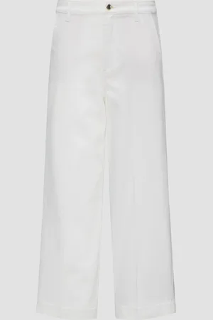 QS by s.Oliver Culotte Suri / Regular Fit / High Rise / Wide Leg / Bügelfalten, Damen