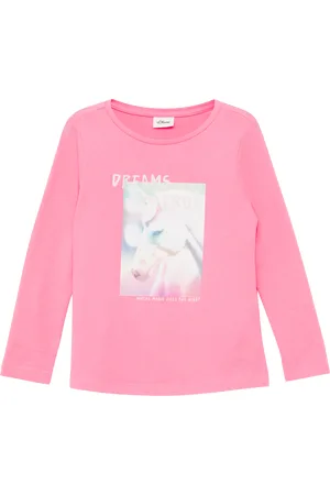 QS by s.Oliver Langarmshirt in A-Shape aus Baumwolle, Kinder