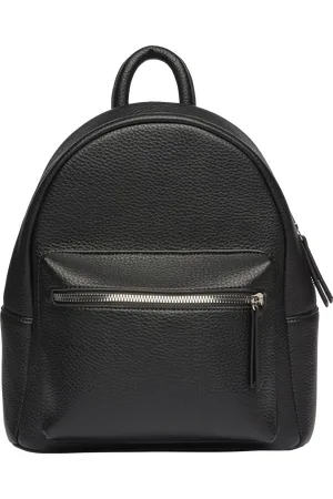 QS by s.Oliver Rucksack in feinem Strukturmuster mit Reißverschlussfach, Damen