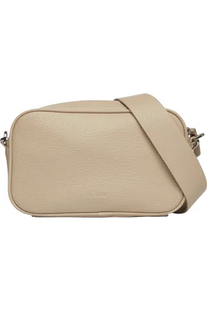 QS by s.Oliver Camera-Bag mit abnehmbarem Schultergurt und Paspel-Detail, Damen