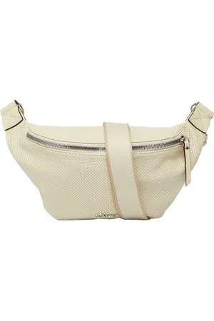 QS by s.Oliver Crossbody-Bag in Leder-Optik mit abnehmbarem Schulterriemen, Damen