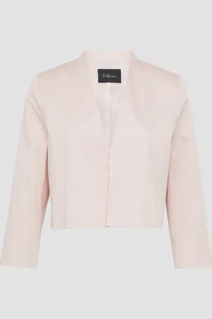 QS by s.Oliver Verkürzter Blazer mit 3/4-Ärmeln, Damen