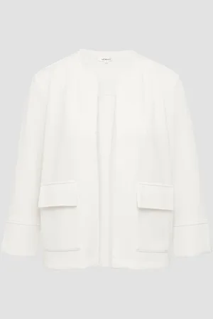QS by s.Oliver Scuba-Sweatjacke mit Faltendetail, Damen