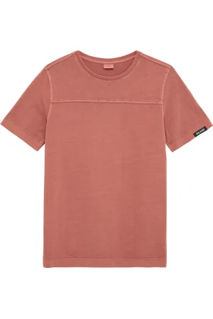 QS by s.Oliver Gewaschenes T-Shirt mit Teilungsnähten, Jungen
