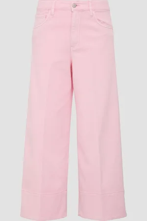 QS by s.Oliver Culotte-Jeans / Regular Fit / High Rise / Wide Leg / Bügelfalten, Damen