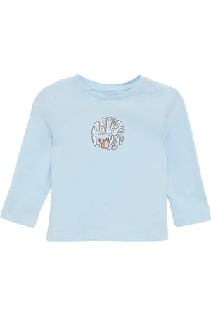 QS by s.Oliver Jersey-Longsleeve mit Frontprint, Babys