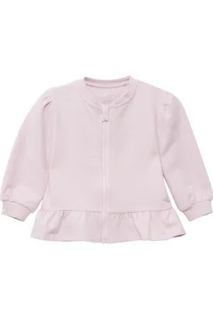 QS by s.Oliver Sweatjacke mit dezenter Stickerei, Babys