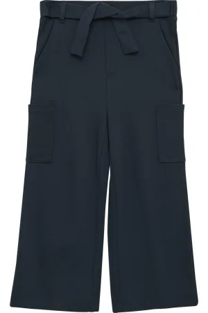 QS by s.Oliver Hose aus Viskosemix mit Wide-Leg, Kinder
