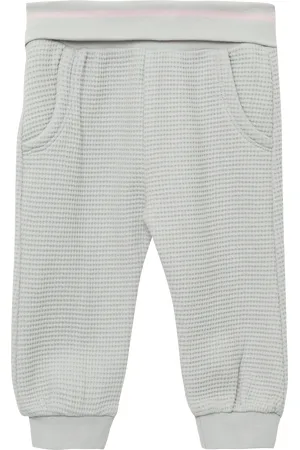 QS by s.Oliver Weiche Sweat-Hose mit Waffelstruktur, Babys