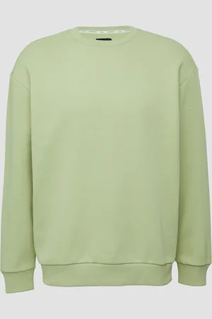 QS by s.Oliver Sweatshirt mit Logo-Stickerei, Herren
