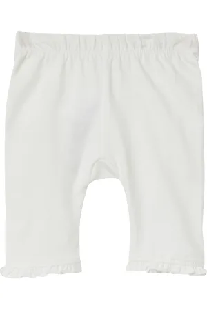 QS by s.Oliver Capri-Leggings aus Baumwollmix mit Rüschen, Babys