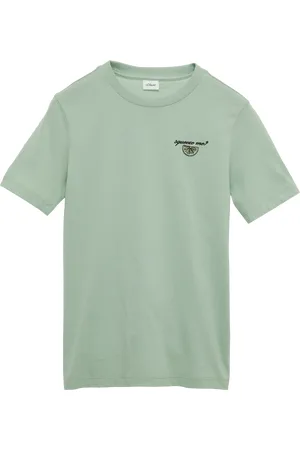 QS by s.Oliver T-Shirt aus Jersey mit Stick-Detail, Jungen