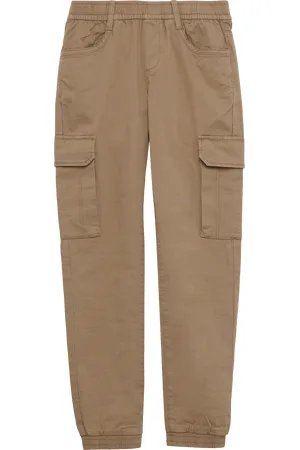 QS by s.Oliver Cargohose Pete / Regular Fit / Mid Rise / Straight Leg / Elastikbund, Jungen