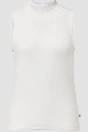 QS by s.Oliver Top mit Spitzeneinsatz, Damen